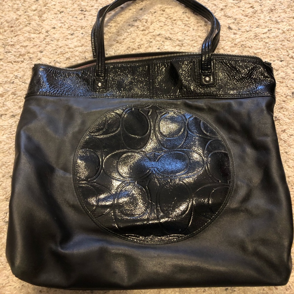 Coach tote purse